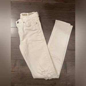 ALL SAINTS Skinny White Jeans
